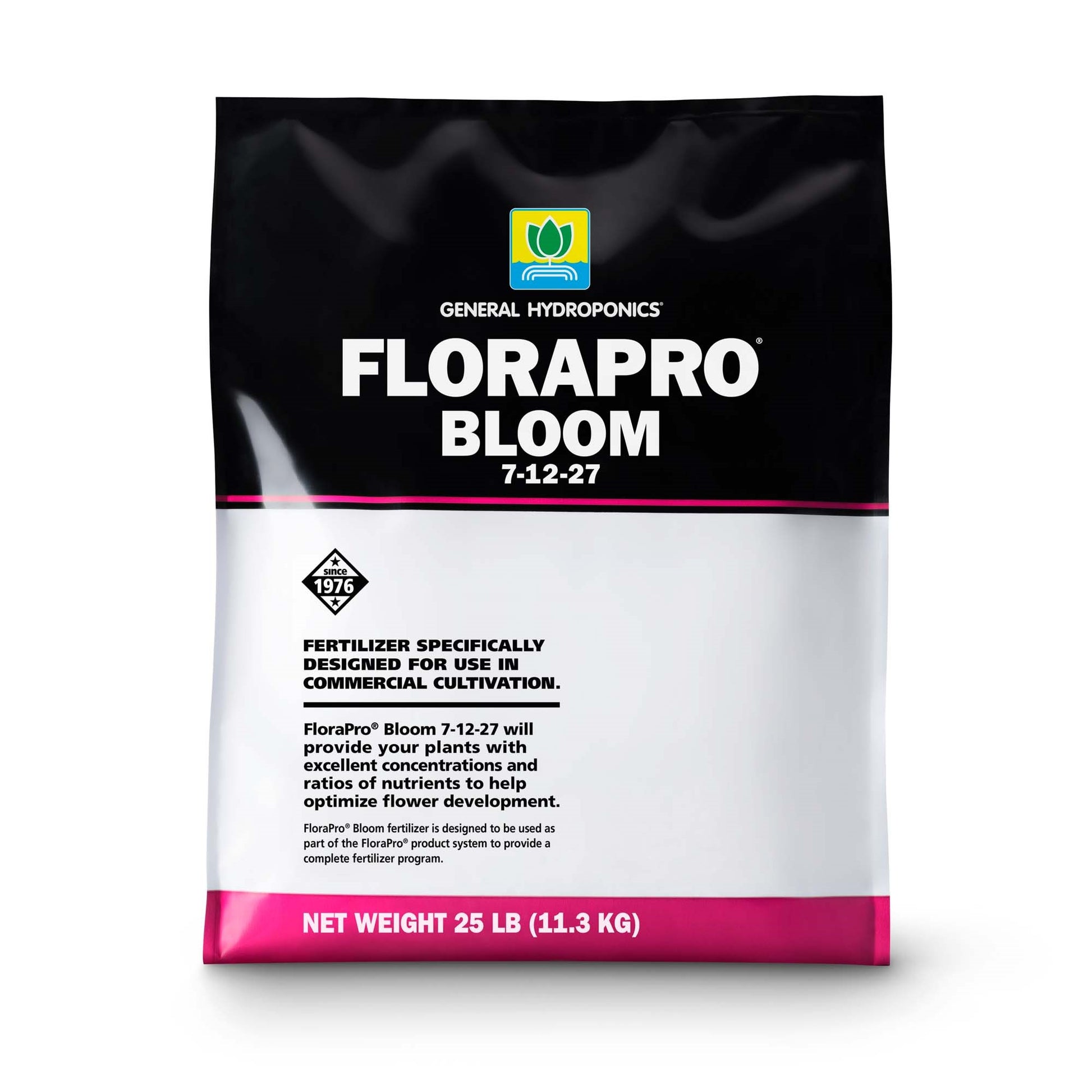 Floraprop Bloom fertilizer package on a white background