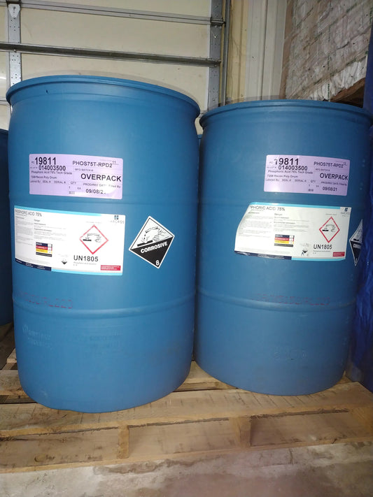 Phosphoric Acid 75% | 55 Gallon Barrel