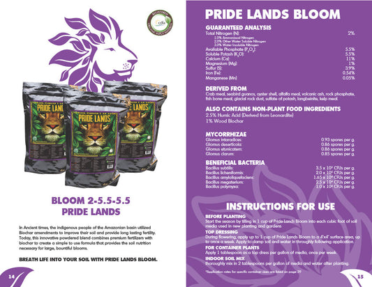 Green Gro Pride Lands Bloom 10lb