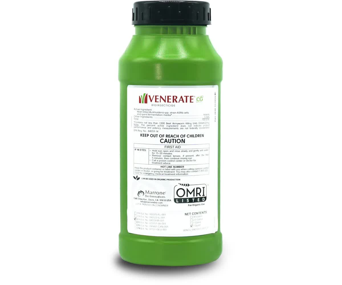 Marrone Bio Venerate CG Bioinsecticide, QUART