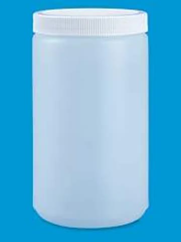 Round Wide-Mouth Plastic Jar - 32 oz (tall 1 lb.)