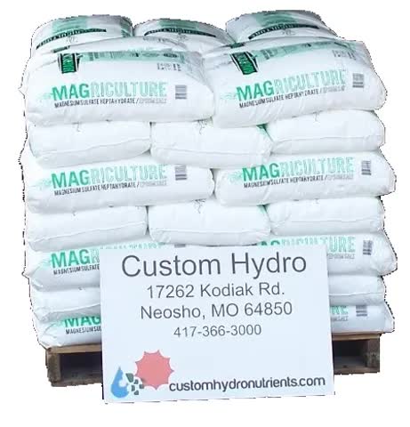 Giles Magriculture OMRI Organic Epsom Fertilizer full pallet