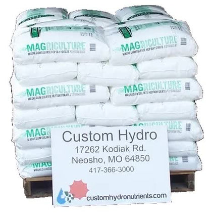Giles Magriculture OMRI Organic Epsom Fertilizer full pallet
