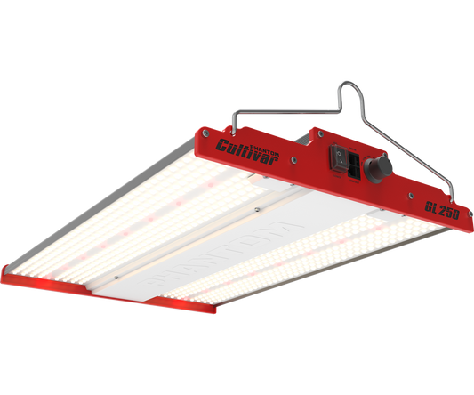PHANTOM Cultivar GL250 LED, 250W Grow Light (10' 110-120V Plug)