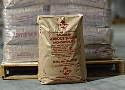 Diamond Brand Ferrous Sulfate Monohydrate – 30% Iron, 50 lb Bag