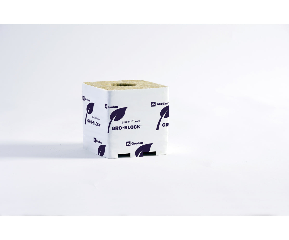 Gro Block Improved Large 4"GR10 w/ hole 4"x4"4" Shrink/Strip