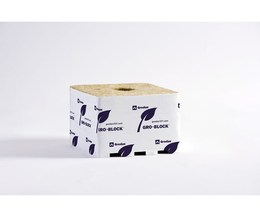 Grodan Gro-Block, Jumbo Improved 6" x 6" 4" case of 64