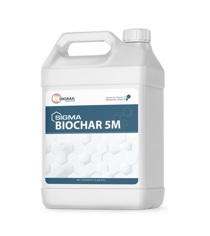 Sigma Biochar 5 micron Activated Biochar | 2.5 gallons