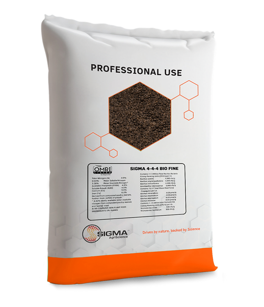 Sigma 4-4-4 Bio Fine Grade With Value-Added Biologicals | 50 lb.