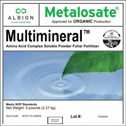 Metalosate MultiMineral Soluble Powder 44 lb.
