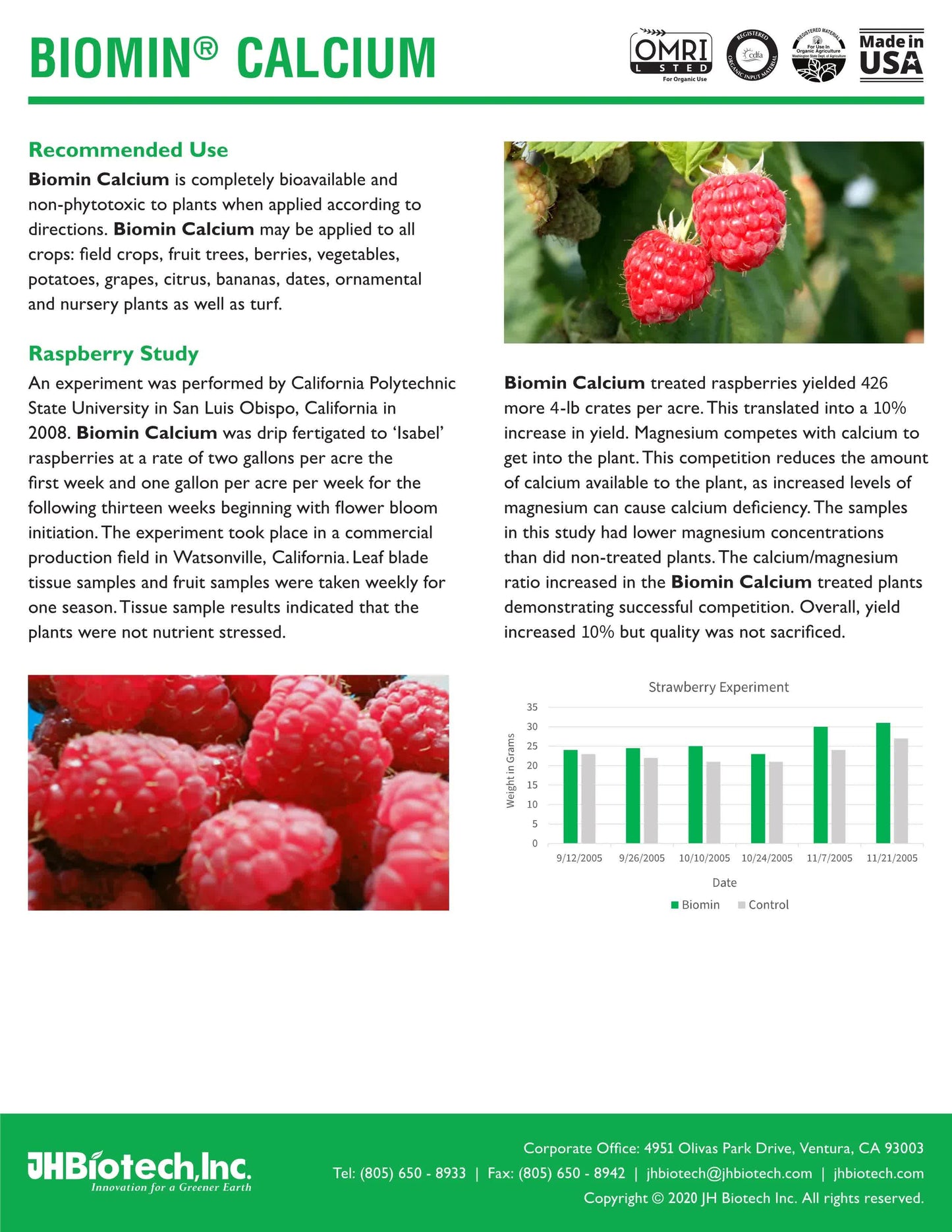 Biomin Calcium 55 gallon