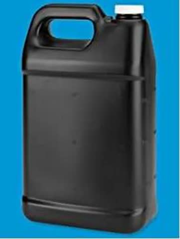 Black 1 gallon f-style jug