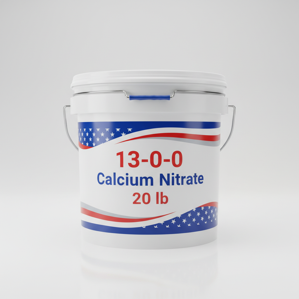 Calcium Nitrate 13-0-0 20 lb Pail - Red White Blue