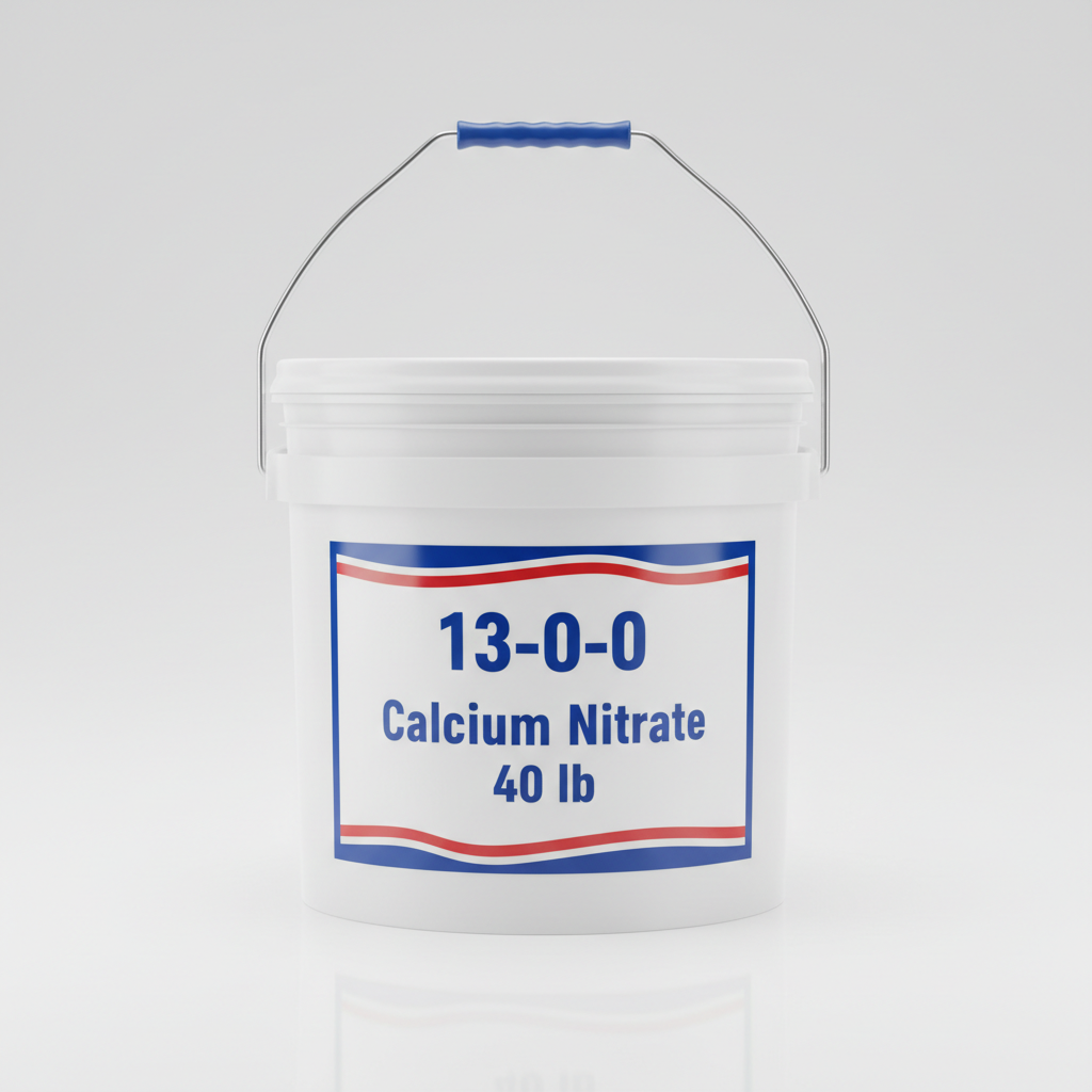 Calcium Nitrate 13-0-0 40 lb Pail - Red White Blue