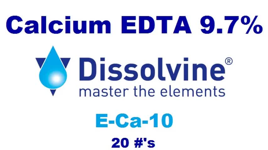 Calcium EDTA chelated 9.7% 20 lb.