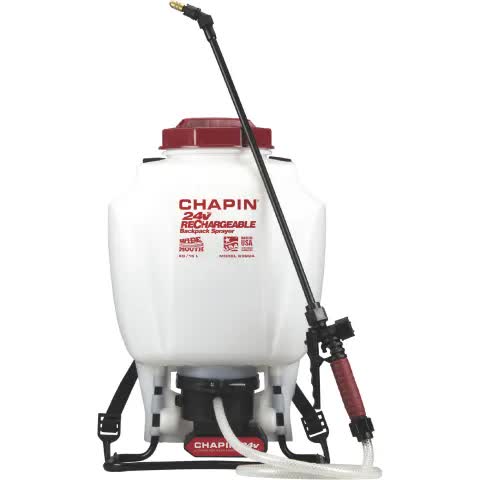 Chapin Battery Powered Backpack Sprayer 24 Volt - 4 gallon