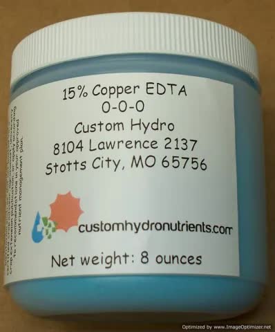 Copper EDTA 15% 8 ounces