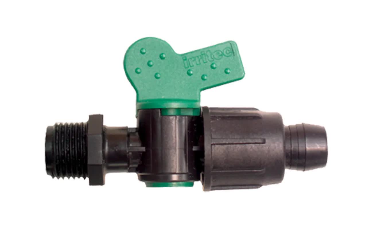 1/2" Easy Loc x 1/2" Male Pipe With Valve