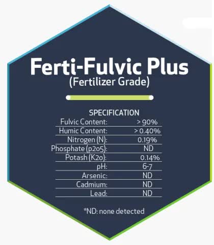 Ferti-Fulvic Plus 90% Fulvic Acid 50 lb.