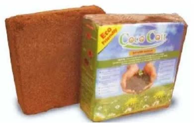 FibreDust 5KG NAKED Coconut Coir Block