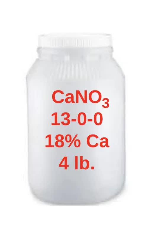 13-0-0 Calcium Nitrate Fertilizer (ammonium free) 4 lb.