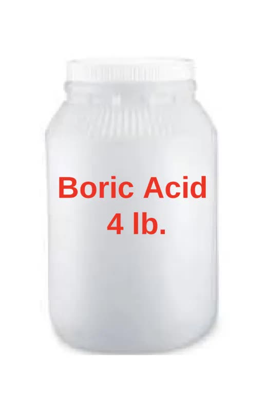 Boric acid 99.9% 4 lb.
