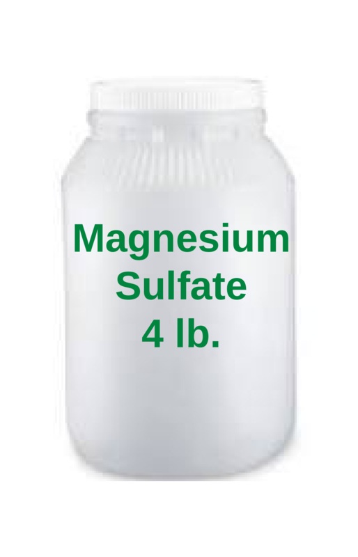 Magnesium Sulfate 4 lb.