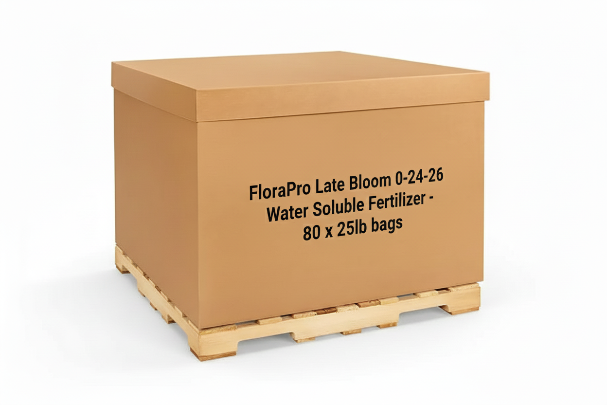 FloraPro Late Bloom 0-24-26 Water Soluble Fertilizer - 25lb