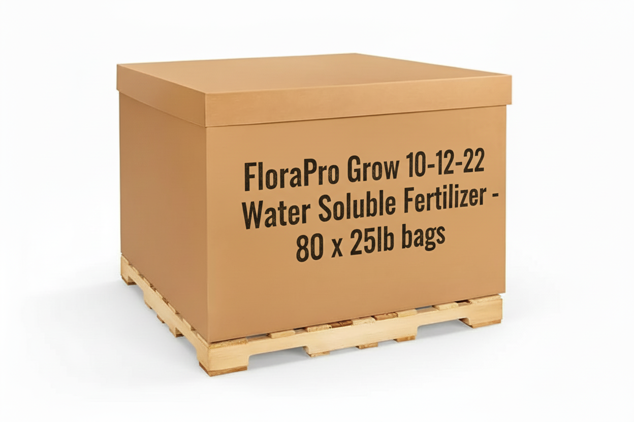 FloraPro Grow 10-12-22 Water Soluble Fertilizer - 25lb