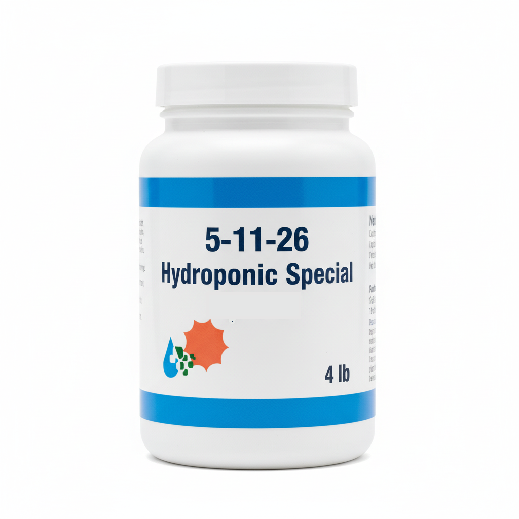 5-11-26 Hydroponic Special fertilizer 4 lb.