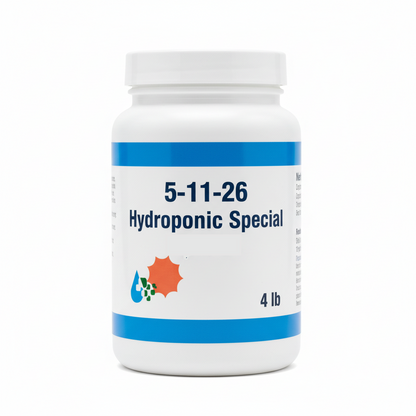 5-11-26 Hydroponic Special fertilizer 4 lb.