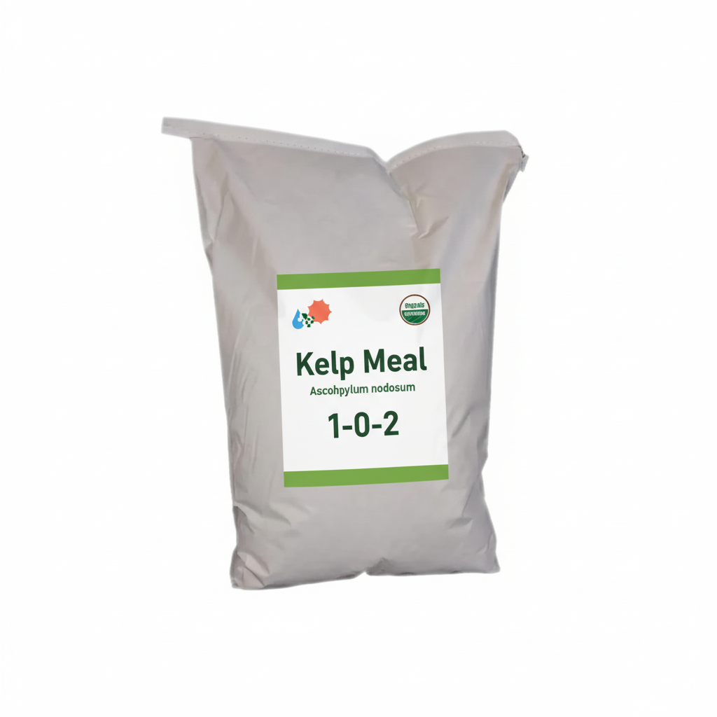 Kelp meal fertilizer 1-0-2 organic certified 50 lb bag product photo