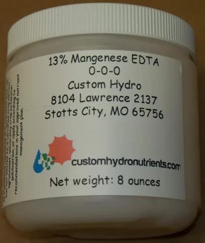 Manganese EDTA 13% 8 ounces