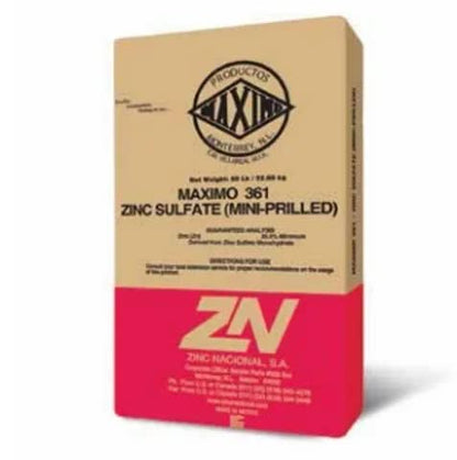 Maximo 361 Mini-Granule Zinc Sulfate Fertilizer 50 lb.