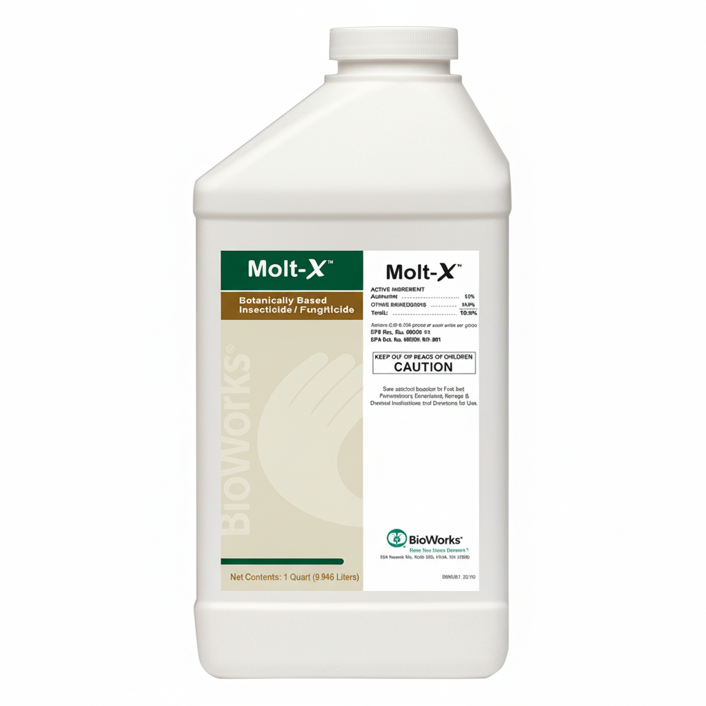 Molt-X 3% Azadirachtin IGR — Quart & Gallon