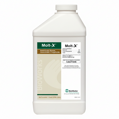 Molt-X 3% Azadirachtin IGR — Quart & Gallon