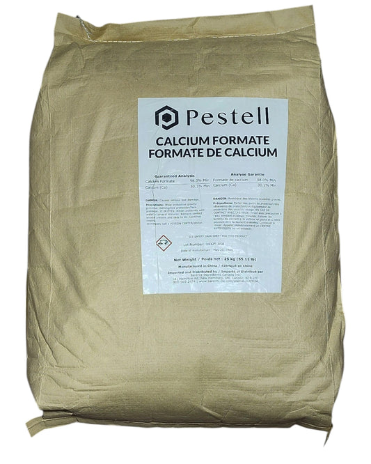 Pestell Calcium Formate Feed and Fertilizer Grade, 55 lb bag