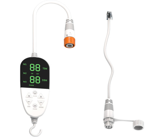 PHOTOBIO iLOC dimmer with digital display, buttons and RJ adapter cable