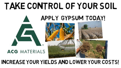 Solution Grade GYPSUM 50 lb.