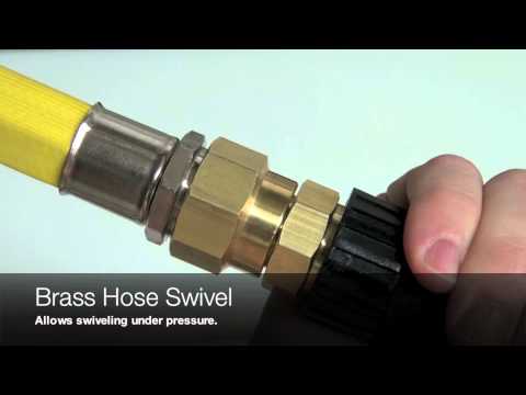 Brass Garden Hose Swivel