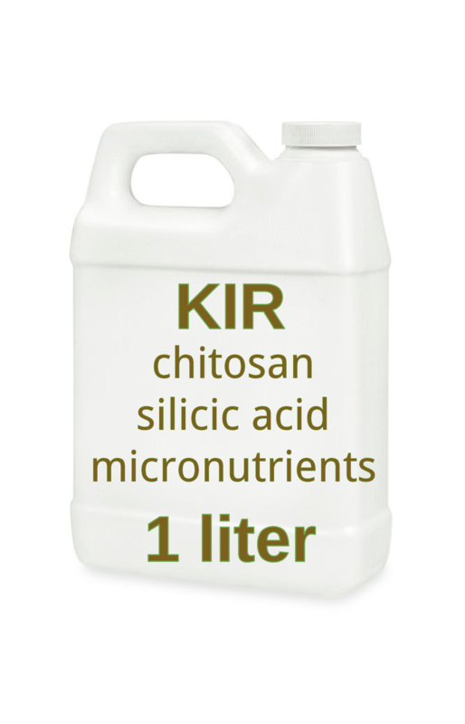 KIR silicic acid and chitosan fertilizer