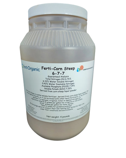 Ferti-Corn Steep Powder 6-7-7 Organic NPK - 4 lb