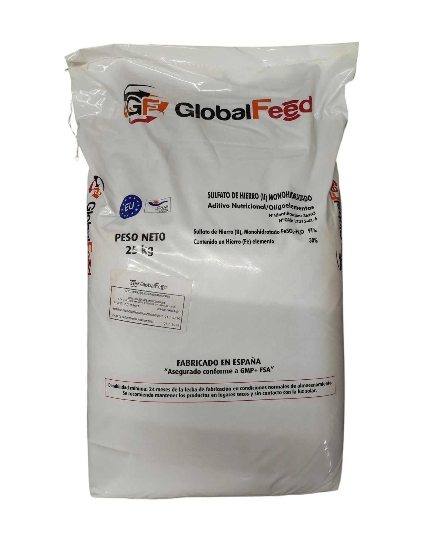 Ferrous Sulfate Monohydrate – 30% Iron, 50 lb Bag