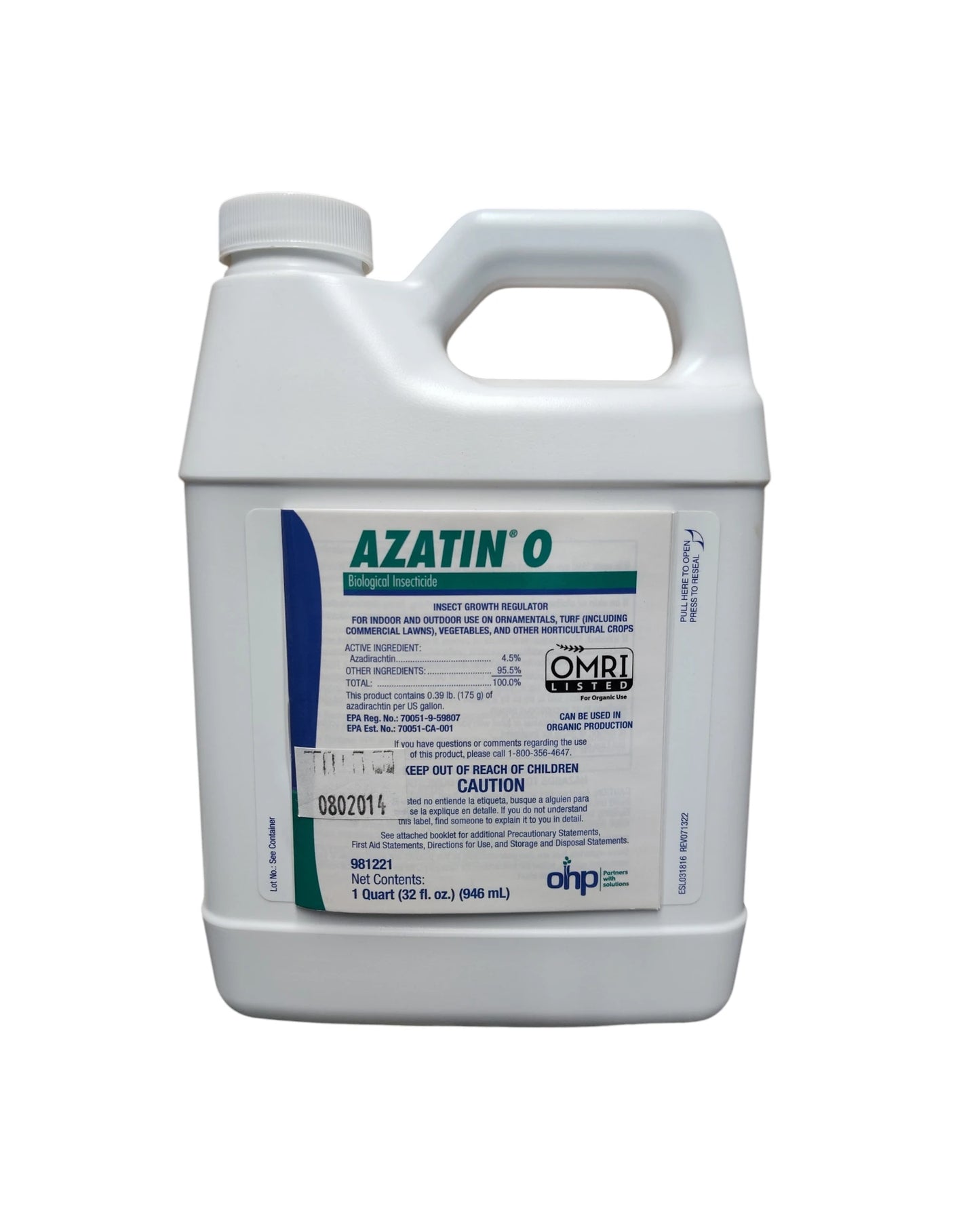 Azatin O 4.5% quart