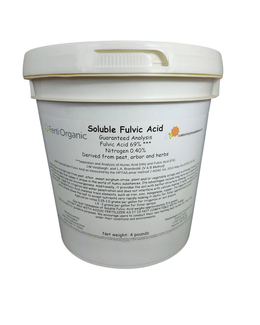 Ferti-Organic Soluble Fulvic Acid 69% - 4 lb
