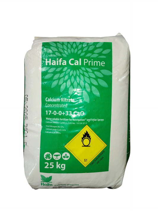Haifa Cal Prime 17-0-0 calcium nitrate fertilizer 55 lb.