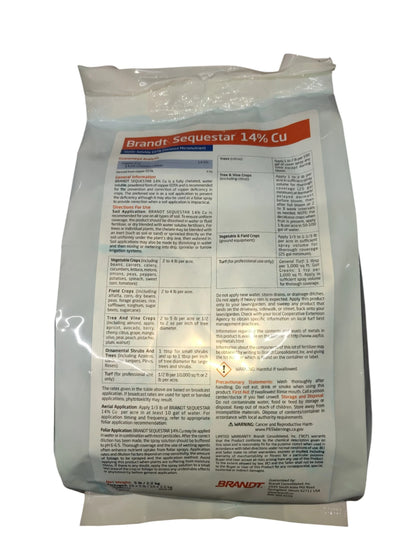 Brandt Sequestar 14% Copper EDTA microgranule