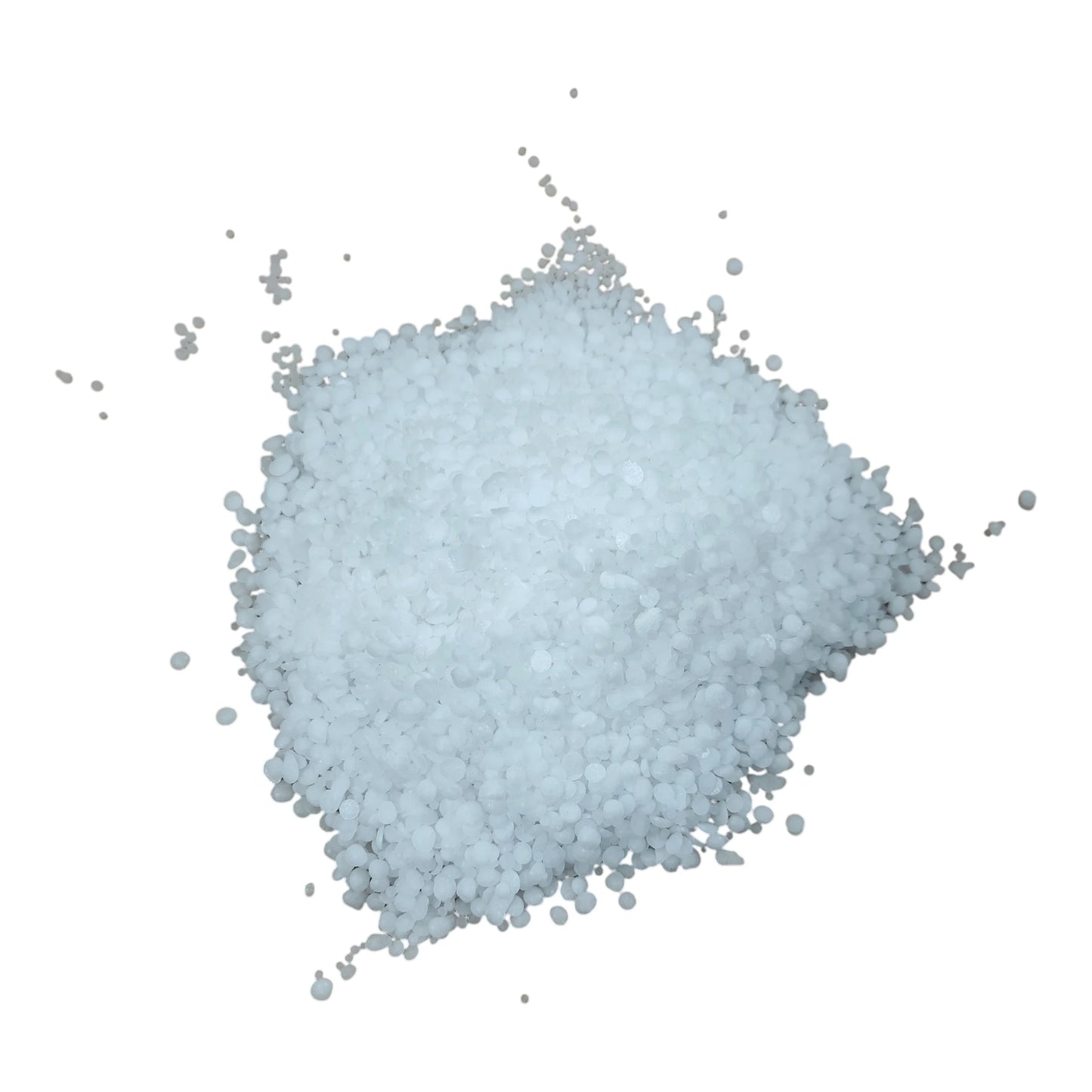 Haifa Magnisal magnesium nitrate prills close-up — pure white water-soluble fertilizer granules