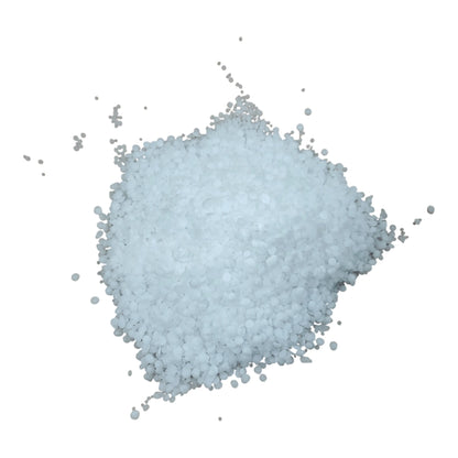 Haifa Magnisal magnesium nitrate prills close-up — pure white water-soluble fertilizer granules