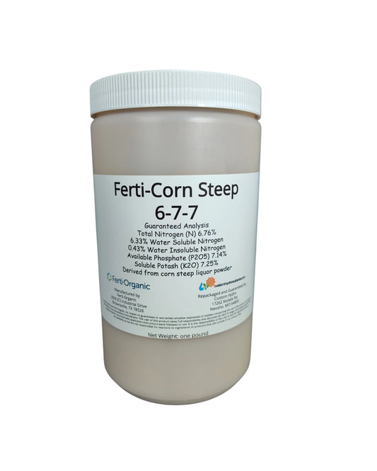 Ferti-Corn Steep Powder 6-7-7 Organic NPK - 1 lb